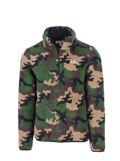 Polo orsetto camouflage Saint Barth MC2 | Maglie | POL0210577E52